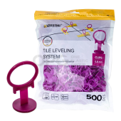 Зажим 0,8мм (500 штук) "3D Крестики"