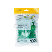 Зажим 1,5мм (100 штук) "3D Крестики"