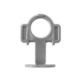 Зажим 2мм (100 штук) "3D Крестики"