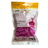 Зажим 0,8мм (100 штук) "3D Крестики"